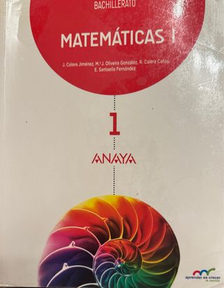 Matemáticas I.