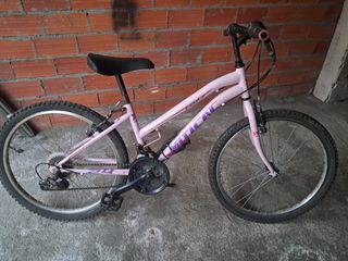 Bicicleta infantil rosa 24 pulgadas