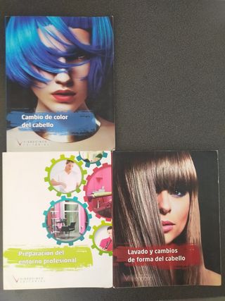 3 libros de Peluquería