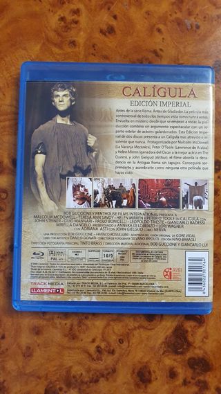 BLU RAY CALÍGULA EDICIÓN IMPERIAL