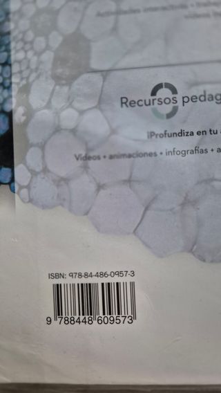 Libro Quimica 2 Bachillerato. Libro cast...