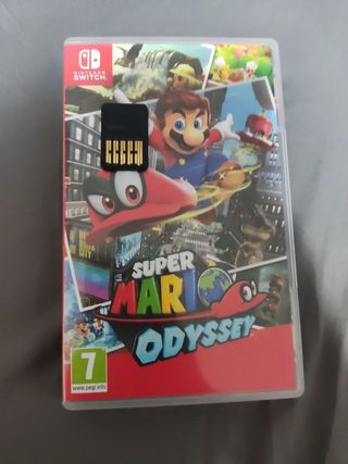 Super Mario Odyssey Switch como nuevo cambio
