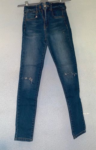 Pantalón vaquero mujer largo