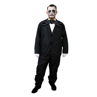 Disfraz Jack Skellington Hombre Traje Rey Calabaza