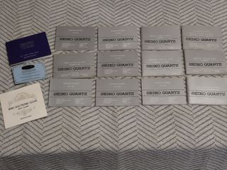 Lote de libretos Seiko A158