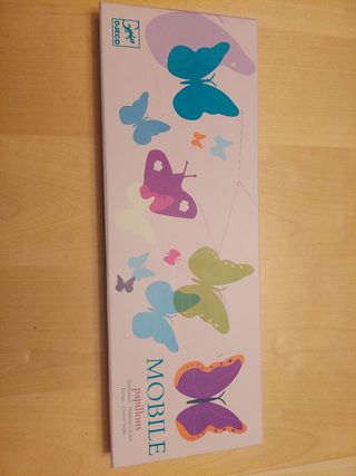 Móvil cuna marca Djeco Papillons