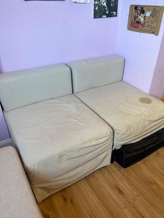 Divano Ikea Grigio Sfoderabile