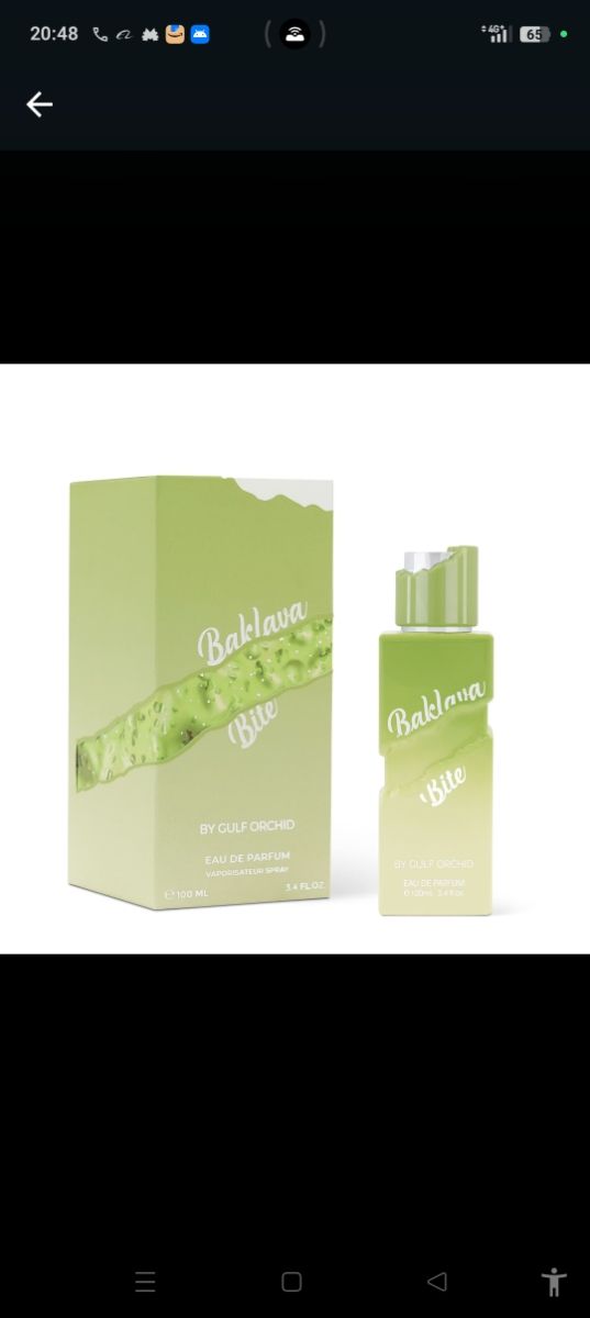 Perfume Baklava Bite de Gulf Orchid