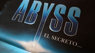 Cartel de cine original Abyss (James Cameron 1989)