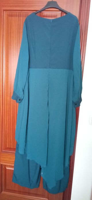 Mono de fiesta azul