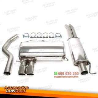 Sistema de escape TA Technix de acero inoxidable