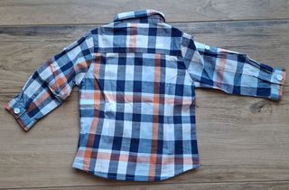 Camicia a quadri bimbo