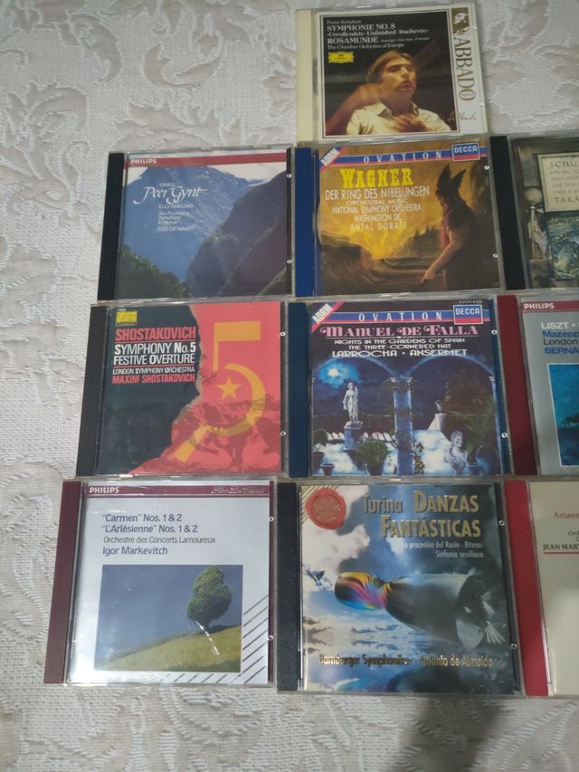 10 CDs Música Clásica