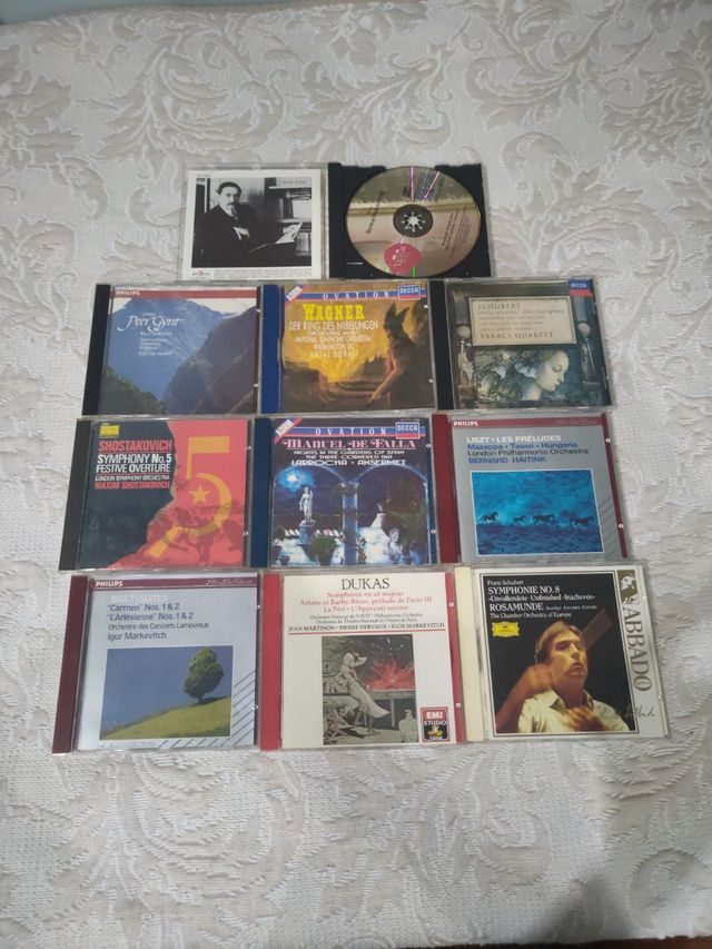 10 CDs Música Clásica