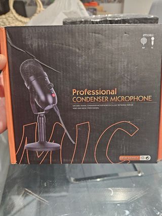 Micrófono Profesional Negro