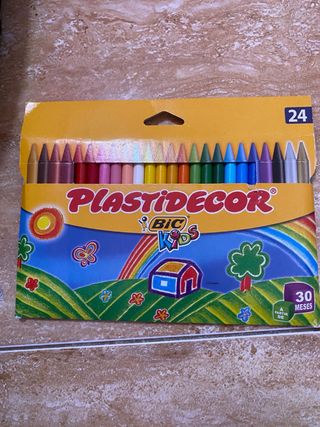 Ceras Plastidecor BIC 24 Colores
