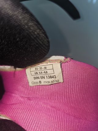 Patines Infantiles con casco, protecciones y bolsa