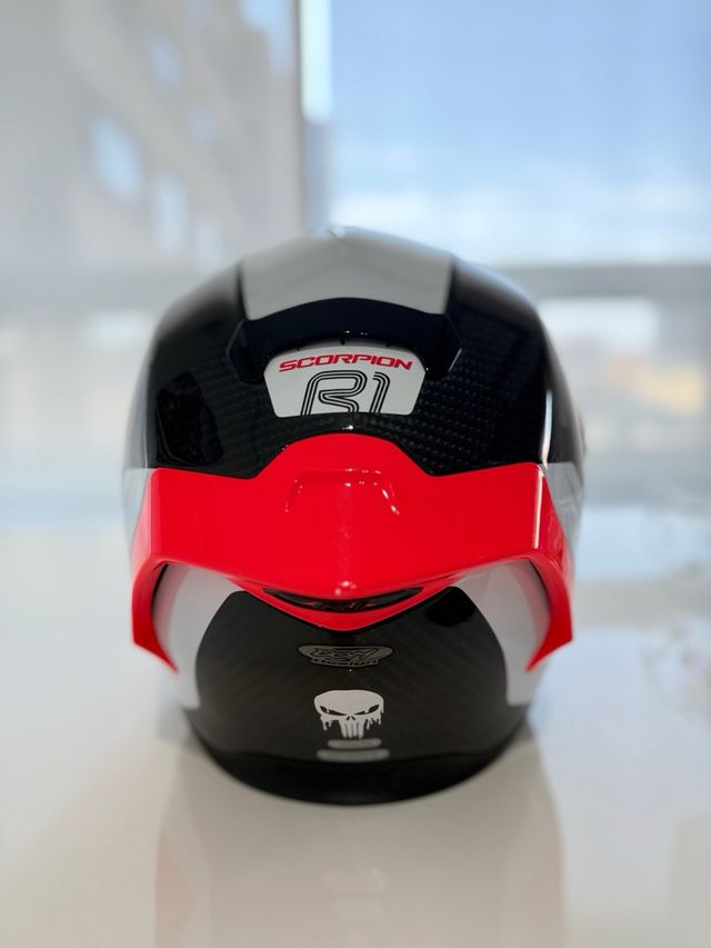 Casco Scorpion Exo R1 Carbon Air Moto Talla M 58cm