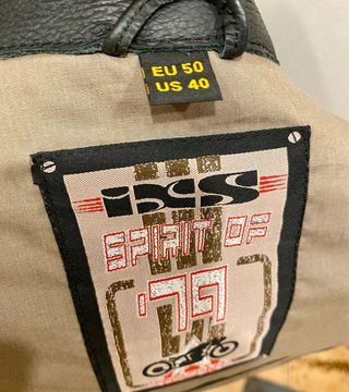 Chaqueta cuero para moto, IXS Talla 50