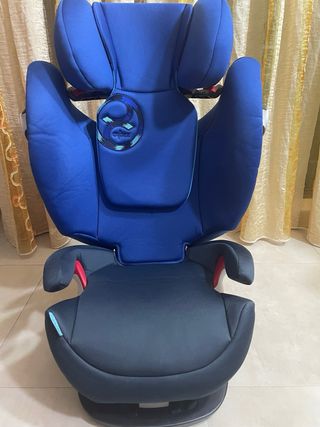Asiento Coche Cybex Pallas M-Fix Gold Azul