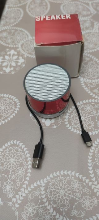 3 Altavoces Bluetooth Portátil Rojo