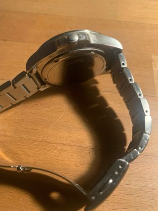 Reloj Citizen Eco-Drive Verde y Plateado