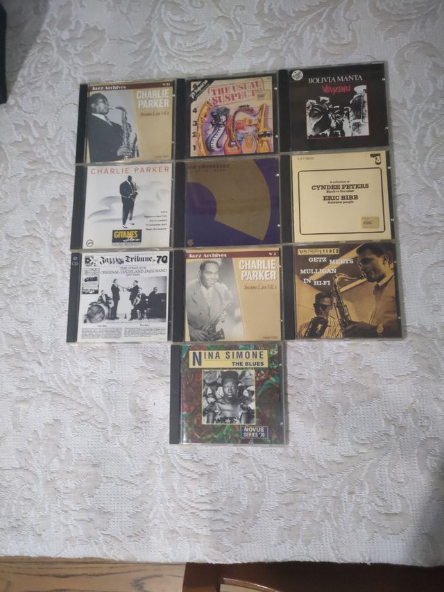 10 CDs Jazz y Blues