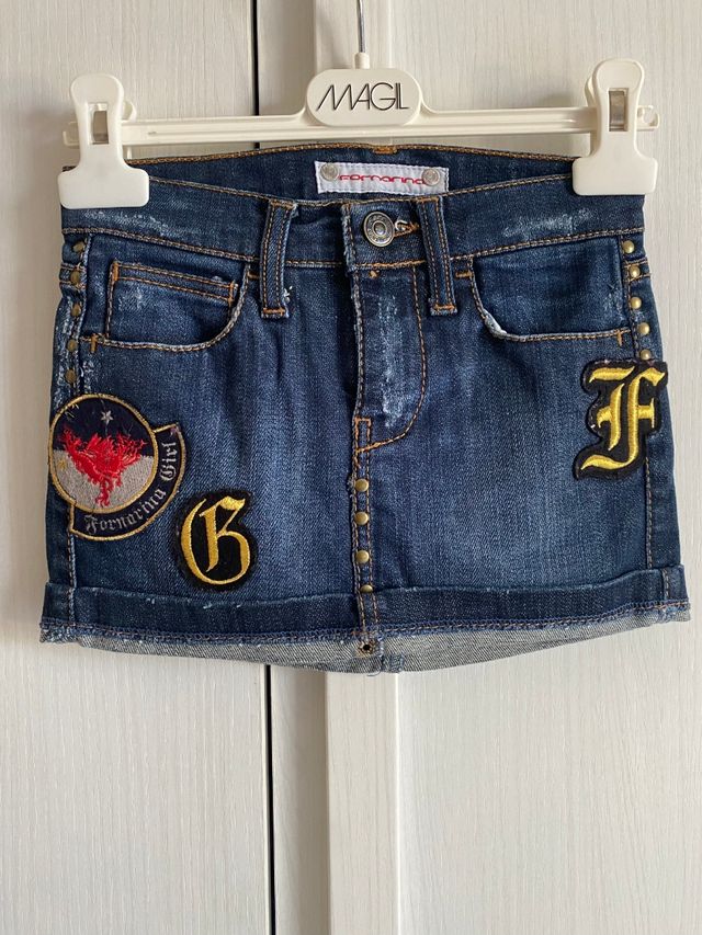 Gonna jeans Fornarina 6 anni bambina