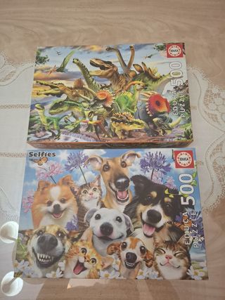 Puzzles de 200 y 500 fichas