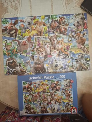 Puzzles de 200 y 500 fichas