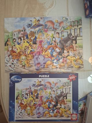 Puzzles de 200 y 500 fichas