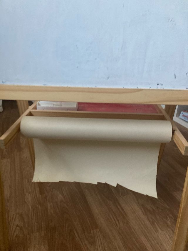 Pizarra Tiza/Rotulador con Papel