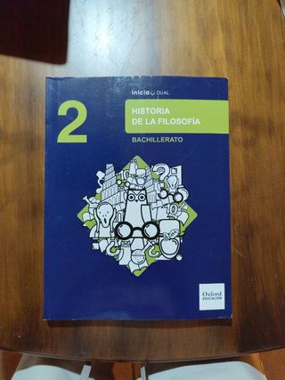 Inicia Historia de la Filosofía 2.º Bachillerat...
