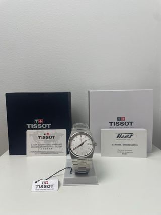 Tissot prx Original blanco40mm/ Reloj hombre nuevo