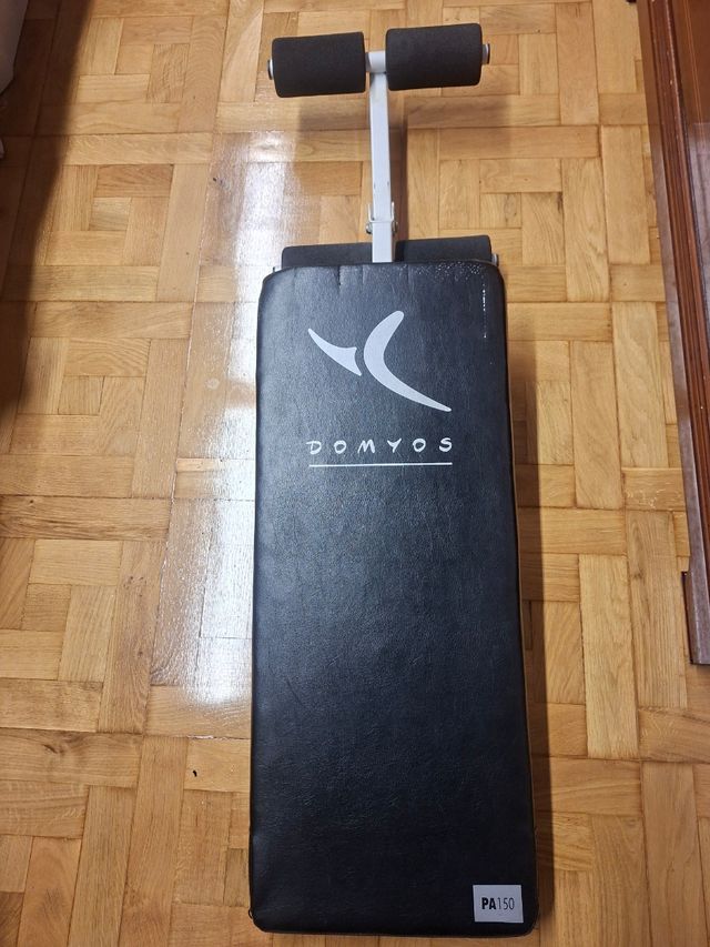 Tabla de ejercicios abdominales DOMYOS