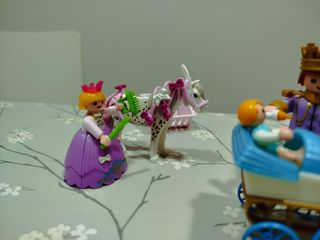 Playmobil Reyes, Princesa, Unicornio y Bebé