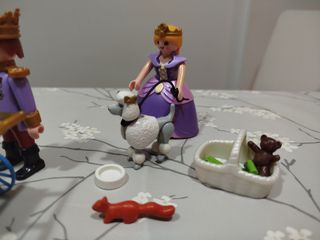 Playmobil Reyes, Princesa, Unicornio y Bebé