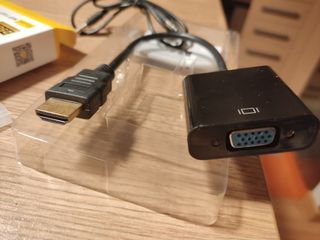 Adaptador HDMI a VGA + Audio 3.5mm