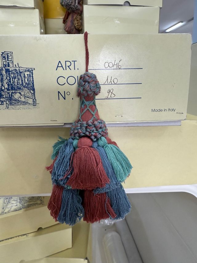 Fiocco chiave nappa media art. 0046 vari colori 1