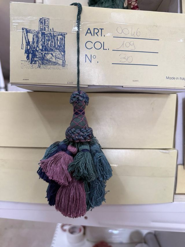 Fiocco chiave nappa media art. 0046 vari colori 1