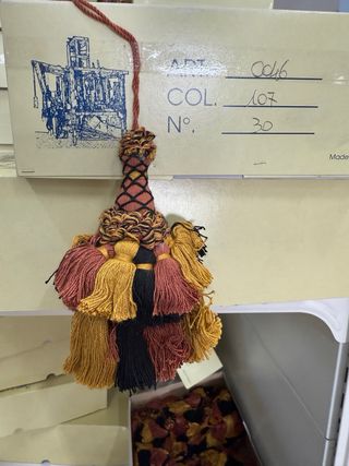 Fiocco chiave nappa media art. 0046 vari colori 1