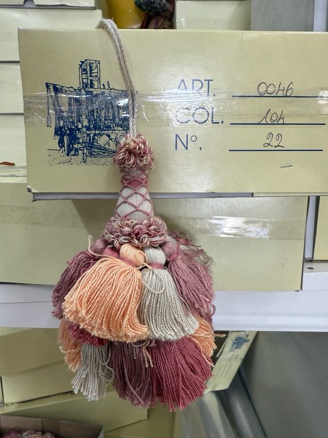 Fiocco chiave nappa media art. 0046 vari colori 1