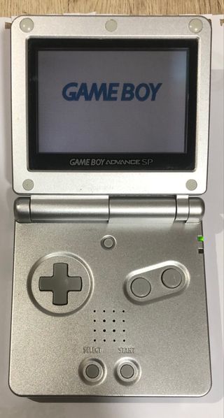 Nintendo Game Boy Advance SP Plata