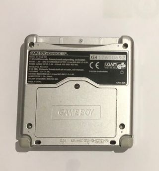 Nintendo Game Boy Advance SP Plata