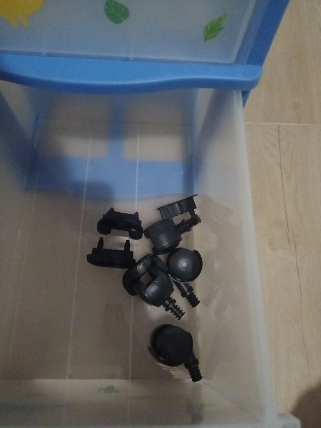 Cajonera infantil dinosaurios con ruedas