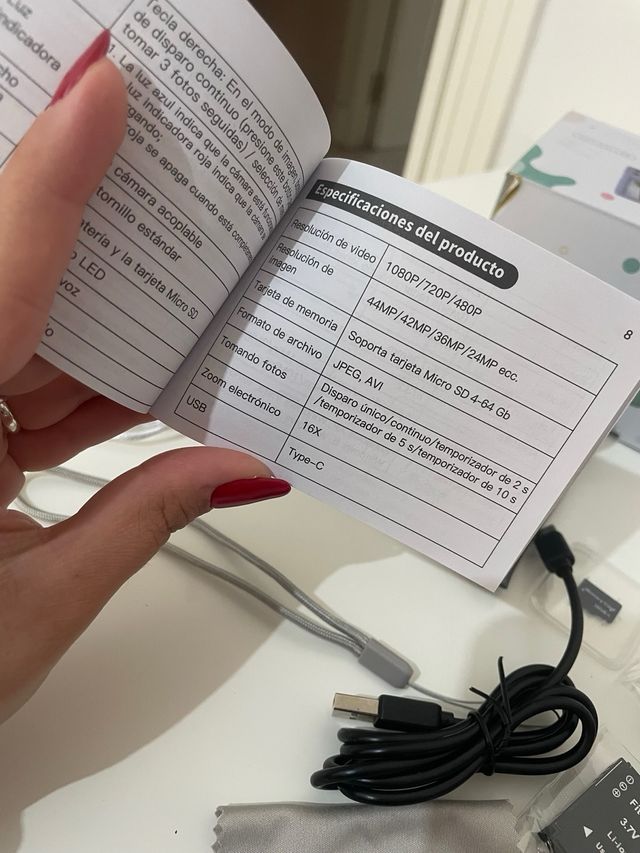 Cámara Digital Infantil 1080P