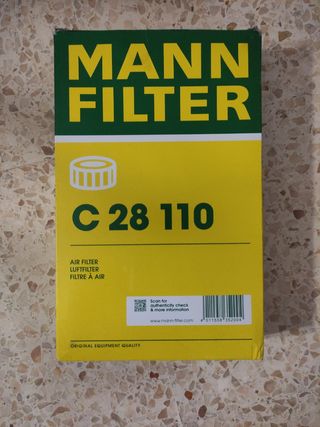 Filtro de aire Ford Mann C 28 110,