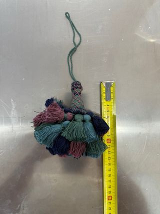 Passamaneria nappa fiocco porta chiave medio 2