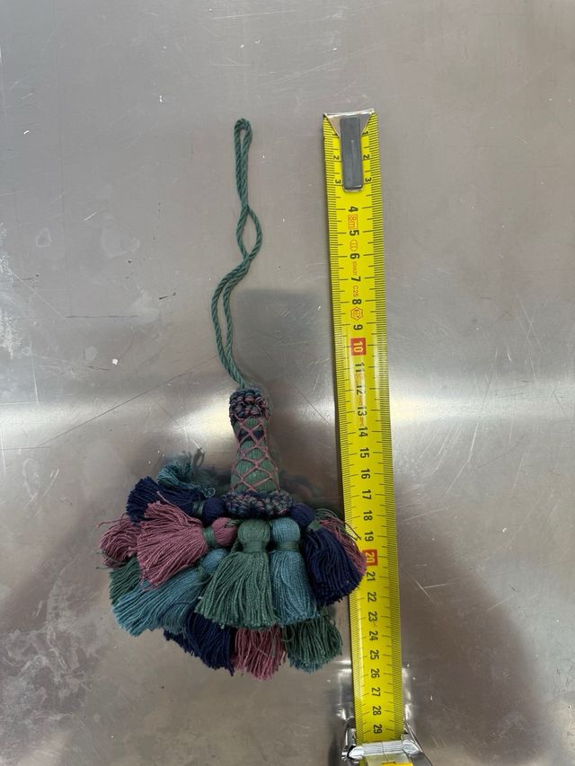 Passamaneria nappa fiocco porta chiave medio 2