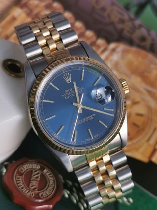 Rolex Datejust 16233 Oro y Acero